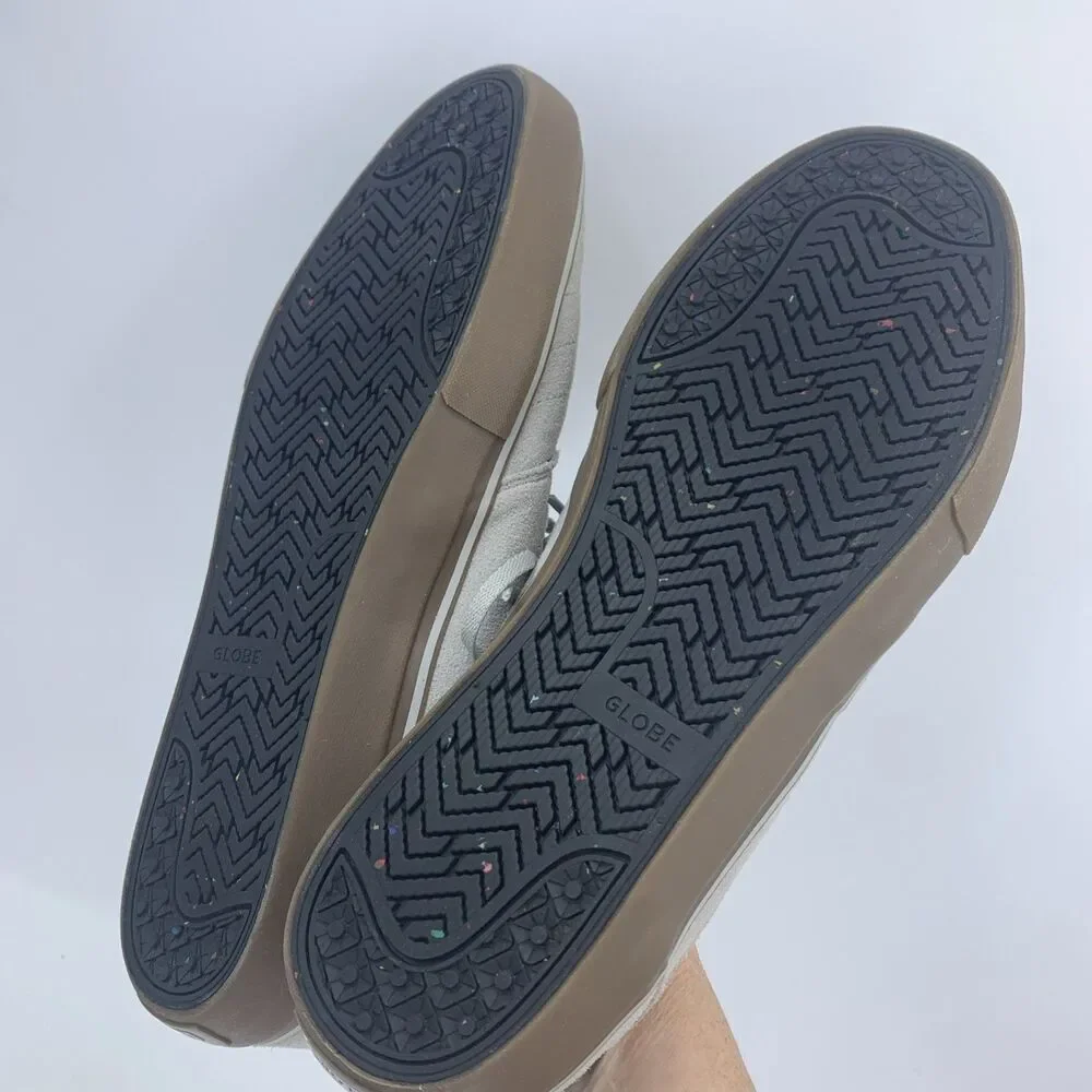 Globe Mens 14 Skate Shoes Mahalo Plus Appleyard Skateboard‎ Streetwear Gray